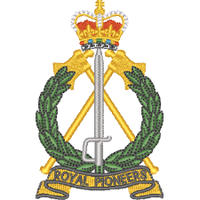 Regiment badge embroidery