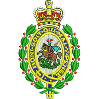 Regiment badge embroidery