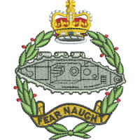 Regiment badge embroidery