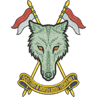 Regiment badge embroidery