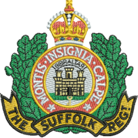 Regiment badge embroidery