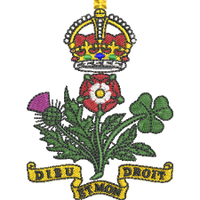 Regiment badge embroidery