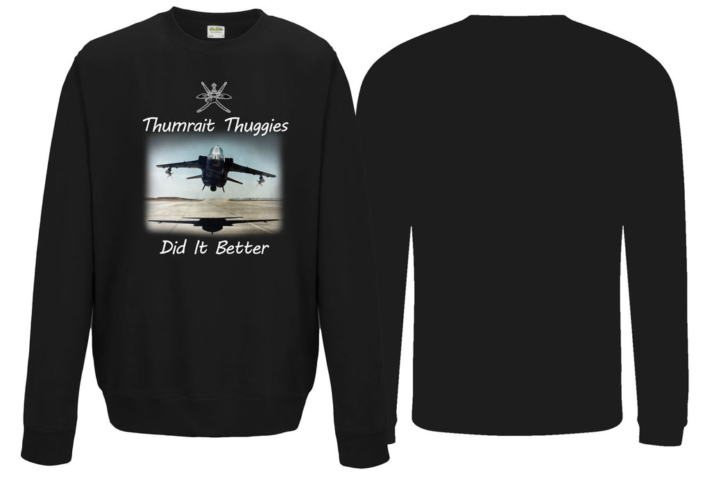 Thumrait Thuggies Printed Sweatshirt (Jaguar Design)