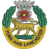 Regiment badge embroidery