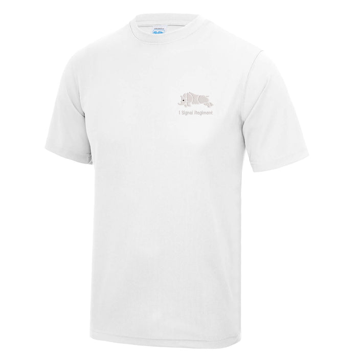 1 Signal Regiment Polyester T-Shirt