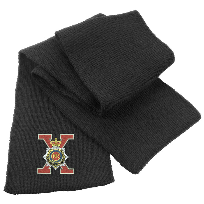 10 Regiment Royal Corps of Transport Heavy Knit Scarf