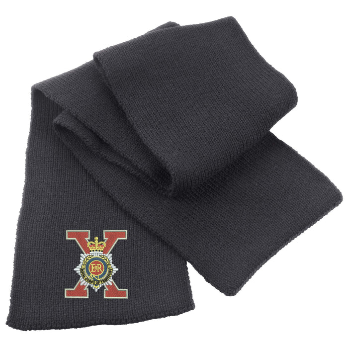 10 Regiment Royal Corps of Transport Heavy Knit Scarf