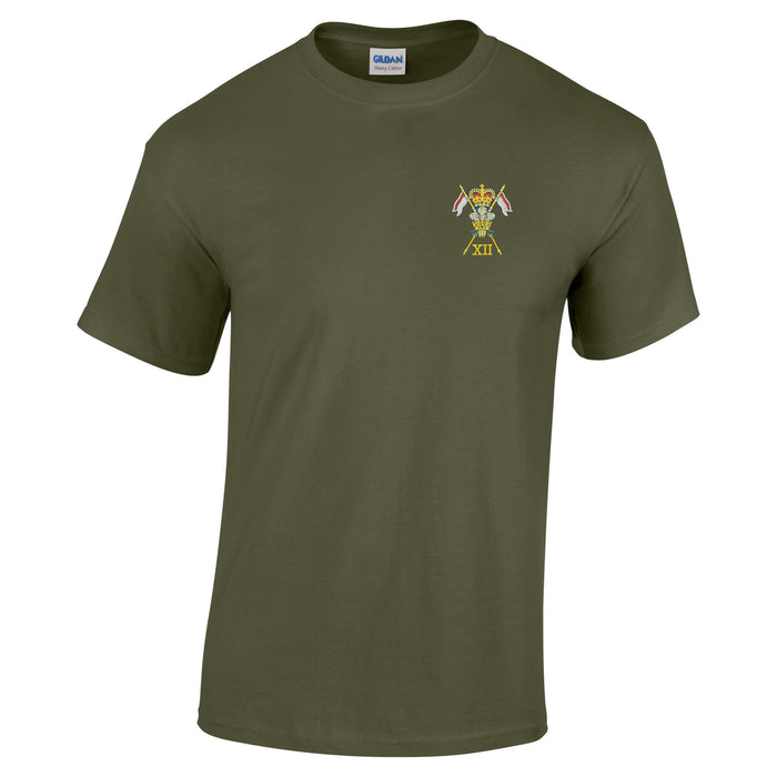 12th Royal Lancers Cotton T-Shirt