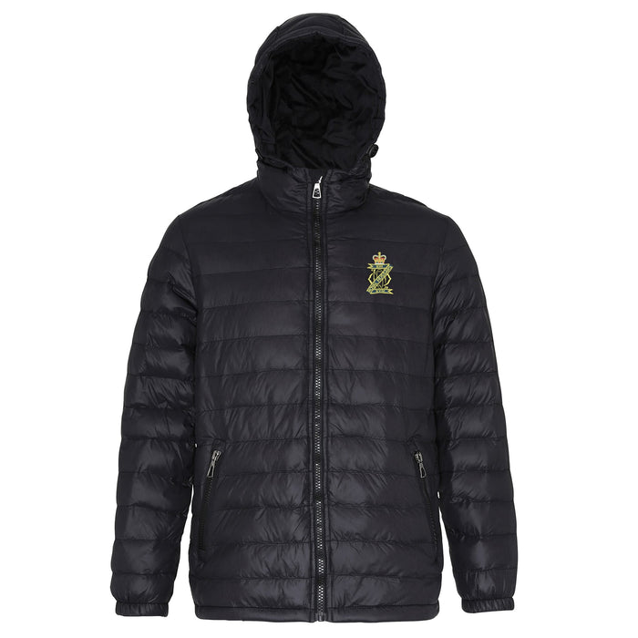 13th/18th Royal Hussars Hooded Contrast Padded Jacket