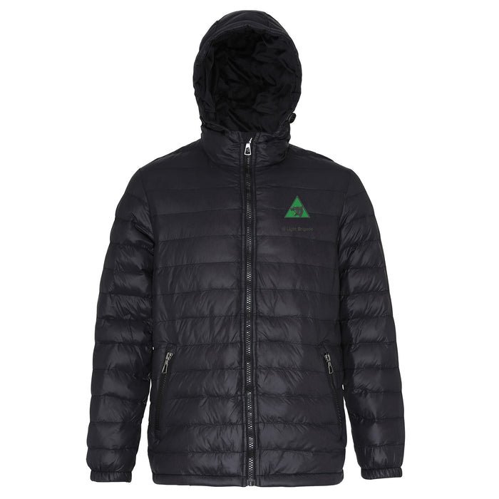 19th Light Brigade Hooded Contrast Padded Jacket