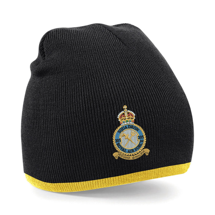 205 Squadron Royal Air Force Beanie Hat