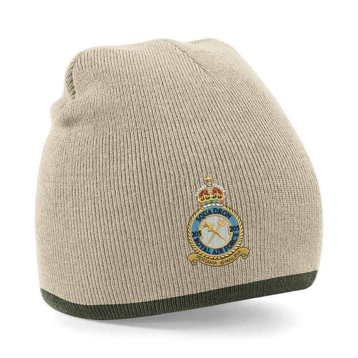 205 Squadron Royal Air Force Beanie Hat