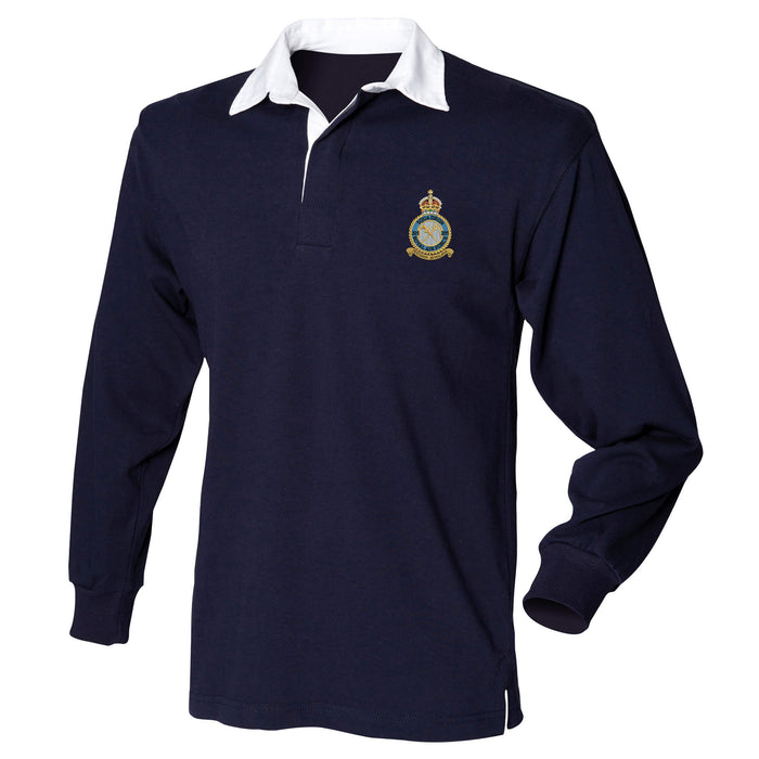 205 Squadron Royal Air Force Long Sleeve Rugby Shirt