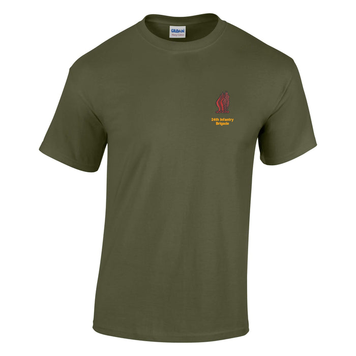 24th Infantry Brigade Cotton T-Shirt