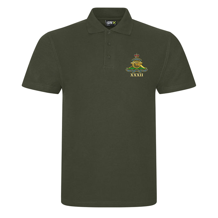 32nd Regiment Royal Artillery Polo Shirt