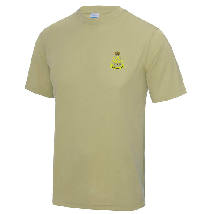 39th Regiment Royal Artillery Polyester T-Shirt
