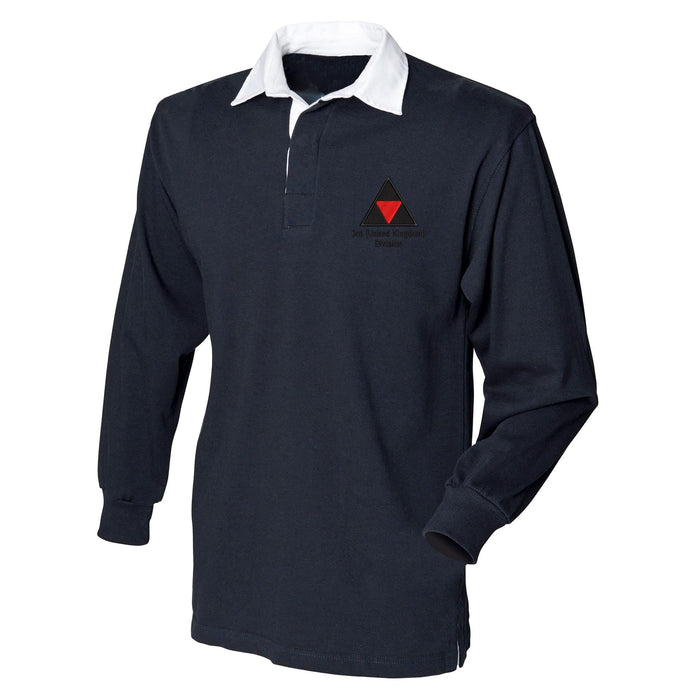 3rd (United Kingdom) Division Long Sleeve Rugby Shirt