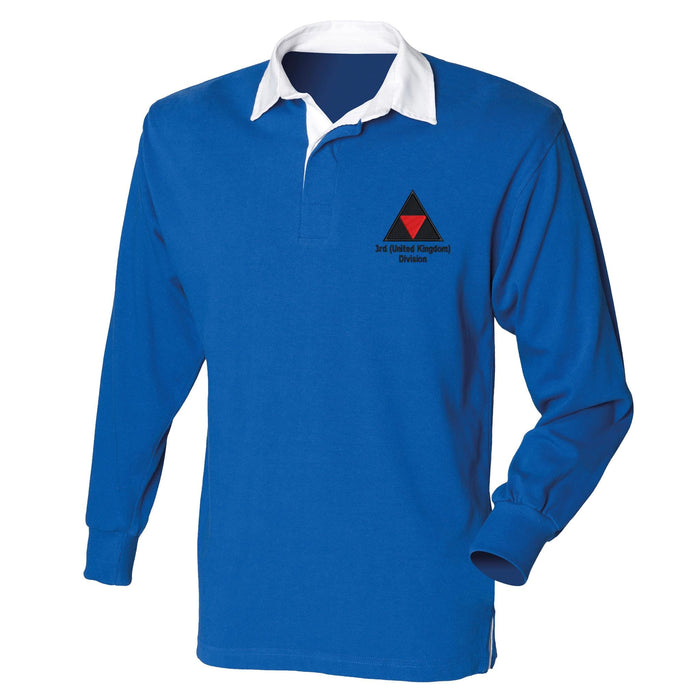 3rd (United Kingdom) Division Long Sleeve Rugby Shirt