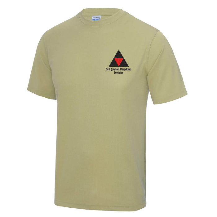 3rd (United Kingdom) Division Polyester T-Shirt