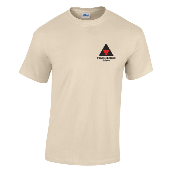 3rd (United Kingdom) Division Cotton T-Shirt
