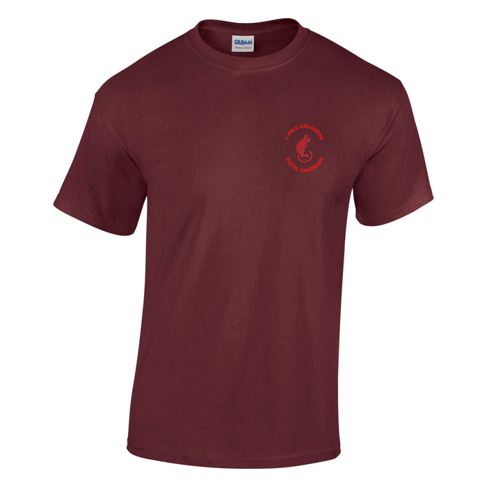 4 Field Squadron Royal Engineers Cotton T-Shirt