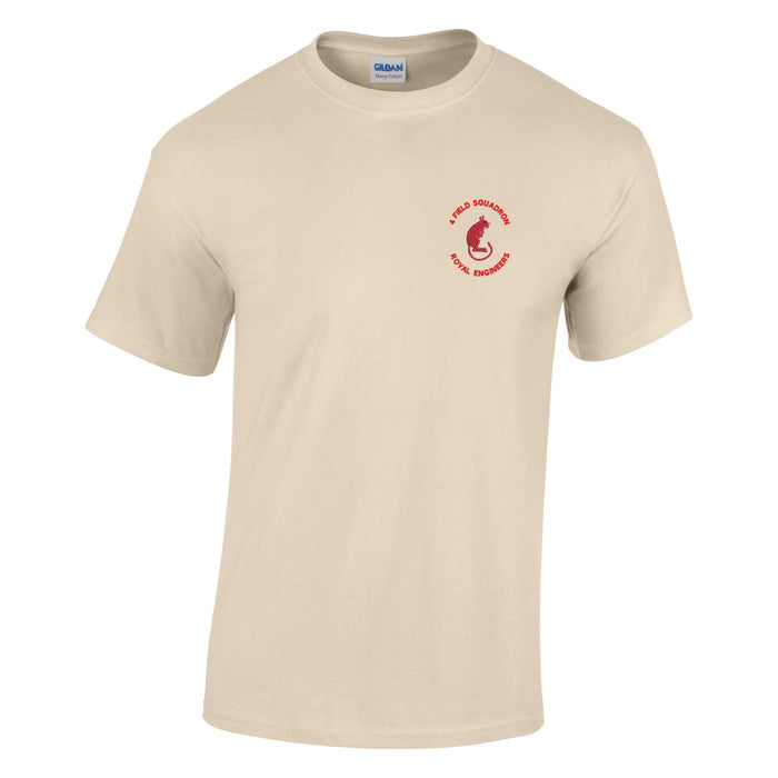 4 Field Squadron Royal Engineers Cotton T-Shirt
