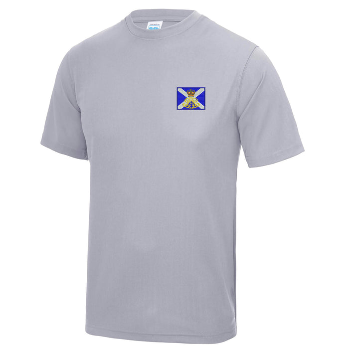 40th Regiment Royal Artillery - The Lowland Gunners Polyester T-Shirt
