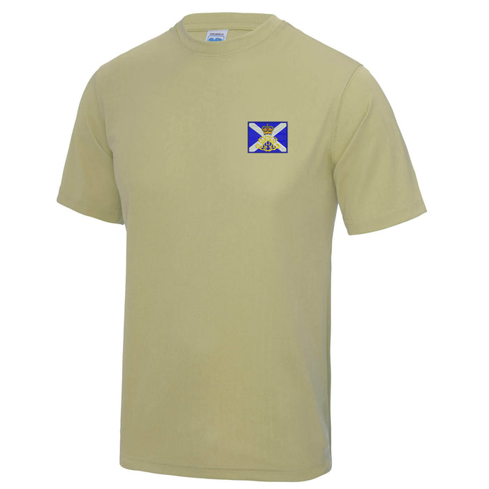 40th Regiment Royal Artillery - The Lowland Gunners Polyester T-Shirt