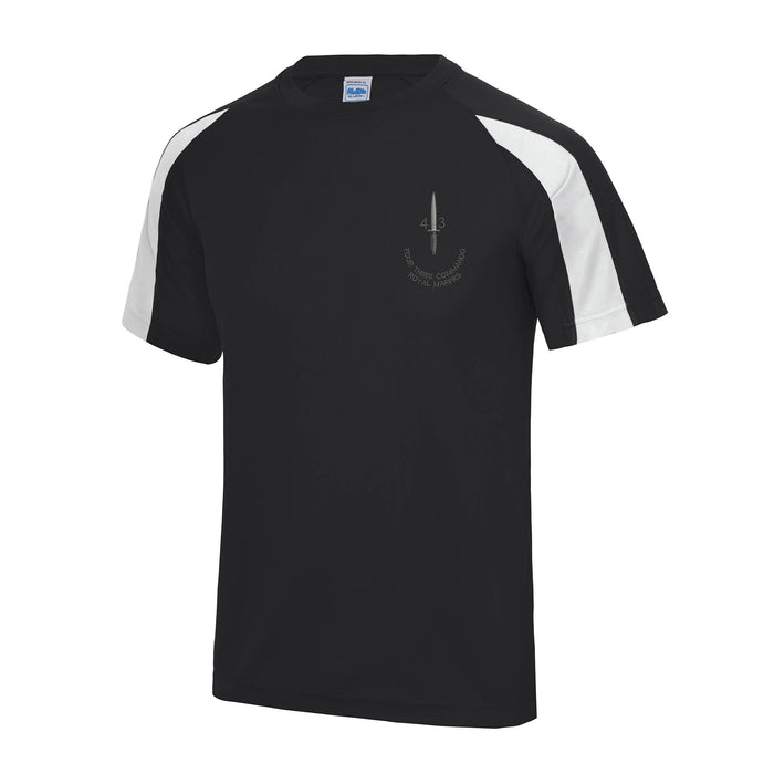 43 Commando Contrast Polyester T-Shirt