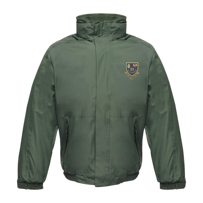 51 Ordnance Company - Royal Army Ordnance Corps Waterproof Jacket With Hood