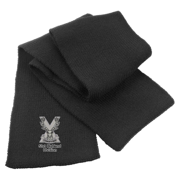 51st Highland Division Heavy Knit Scarf