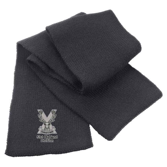 51st Highland Division Heavy Knit Scarf