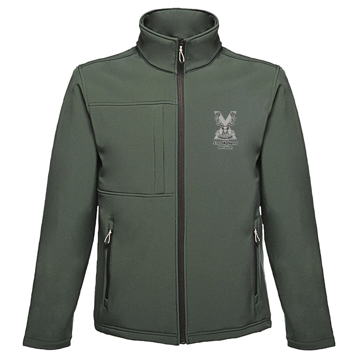 51st Highland Division Softshell Jacket