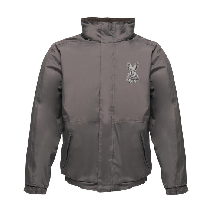 51st Highland Division Waterproof Jacket With Hood
