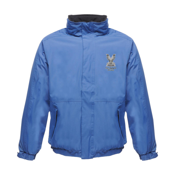 51st Highland Division Waterproof Jacket With Hood