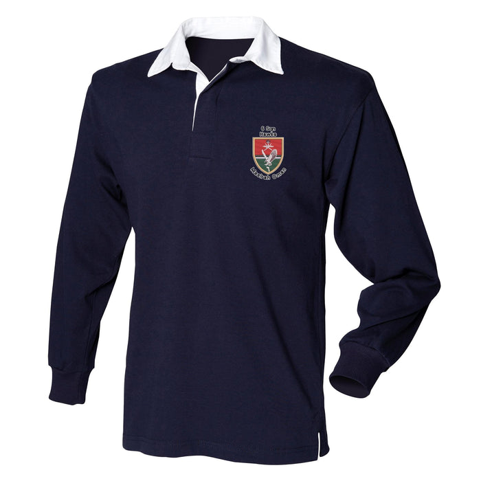 6 Sqn Hawks Masirah Oman Long Sleeve Rugby Shirt