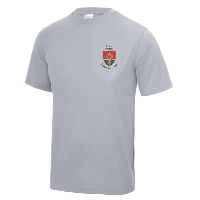 6 Sqn Hunters Thumrait Oman Polyester T-Shirt