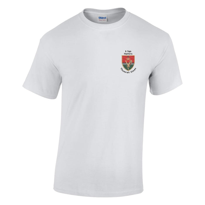 6 Sqn Hunters Thumrait Oman Cotton T-Shirt