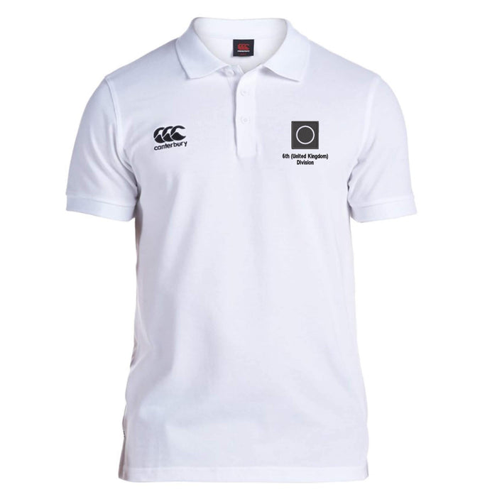 6th (United Kingdom) Division Canterbury Rugby Polo