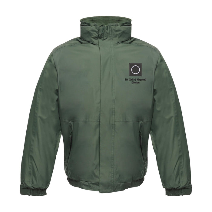 6th (United Kingdom) Division Waterproof Jacket With Hood