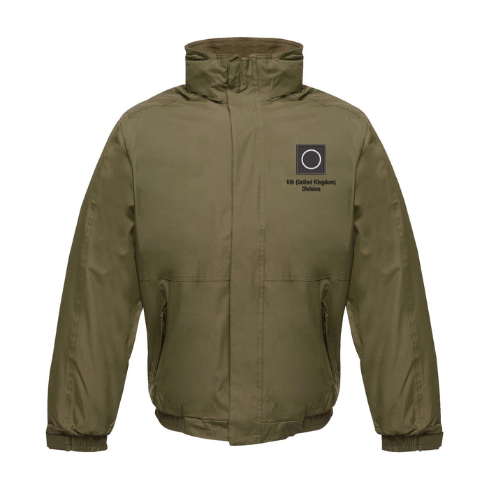 6th (United Kingdom) Division Waterproof Jacket With Hood