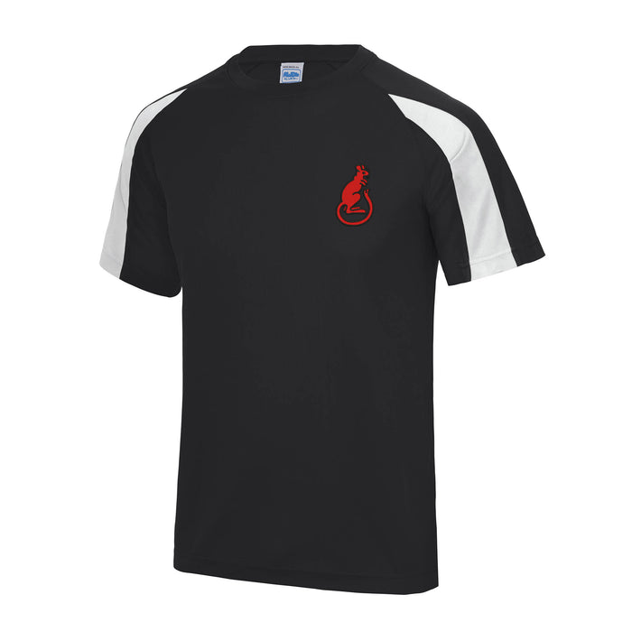 7th Armoured Division Contrast Polyester T-Shirt