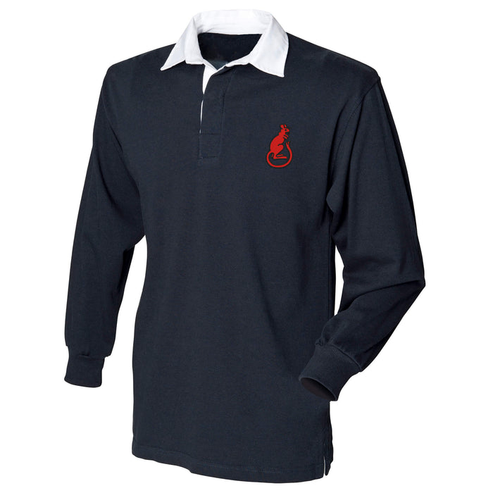 7th Armoured Division Long Sleeve Rugby Shirt
