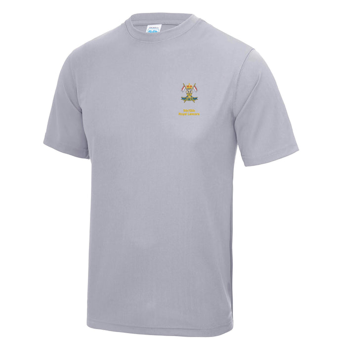 9th/12th Royal Lancers Polyester T-Shirt
