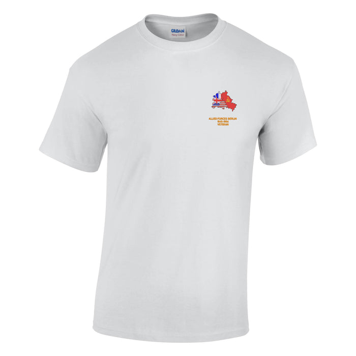 Allied Forces Berlin Veteran Cotton T-Shirt