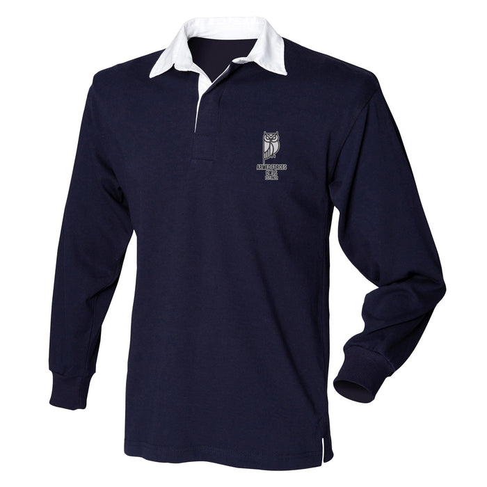 Armed Forces Owls Long Sleeve Rugby Shirt