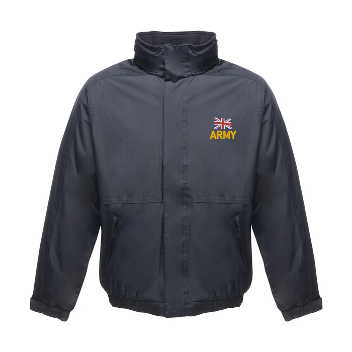 Army (New Logo) Waterproof Jacket With Hood