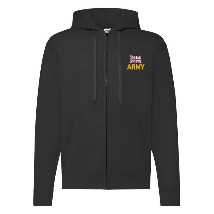Army (New Logo) Zipped Hoodie