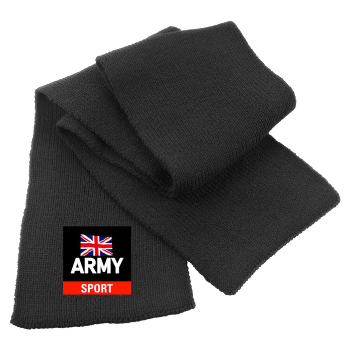 Army Sports Heavy Knit Scarf