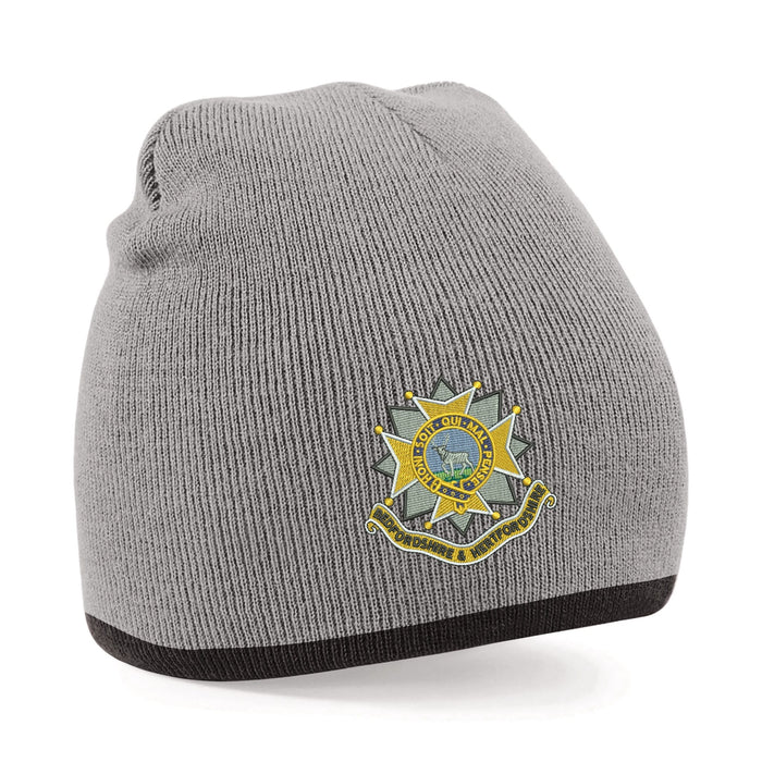 Bedfordshire and Hertfordshire Regiment Beanie Hat